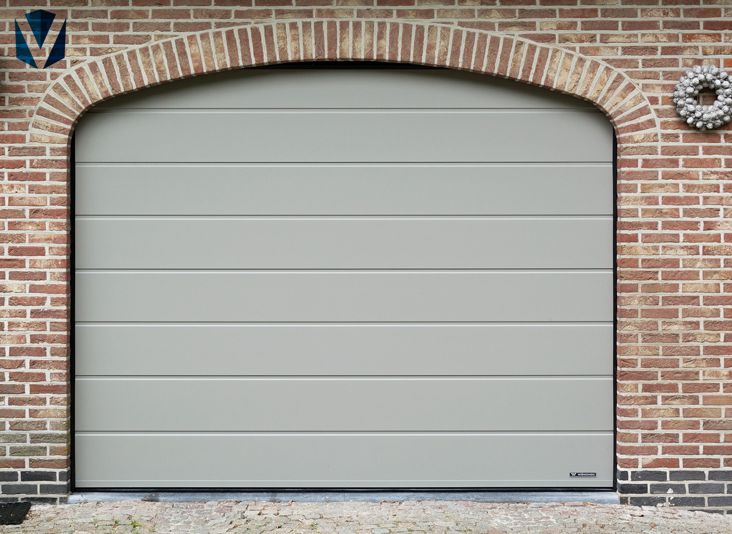 Garagepoort paneel MIDDENLIJN Uni-serie