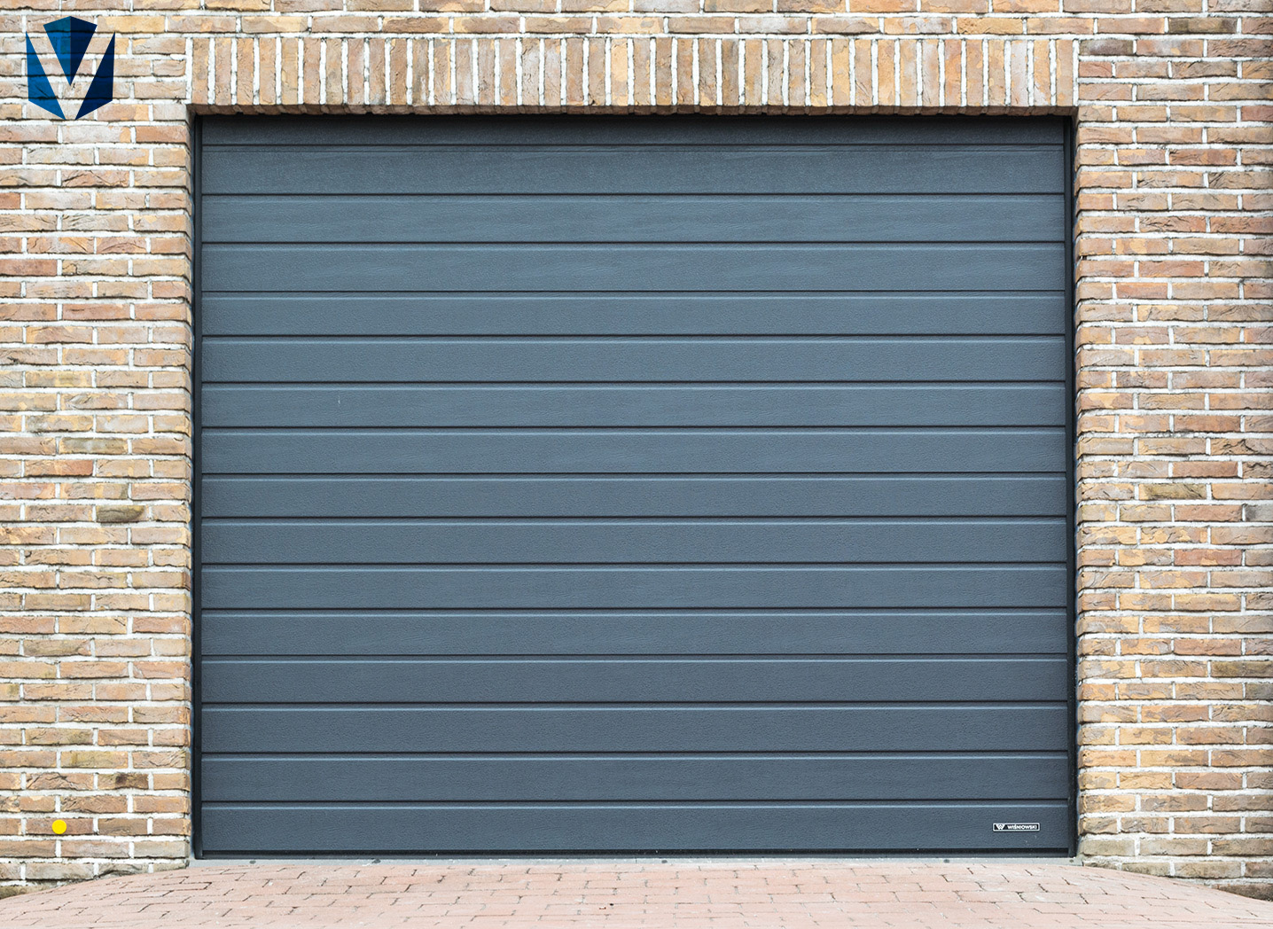 Garagepoort paneel HORIZONTALE LIJN Uni-serie