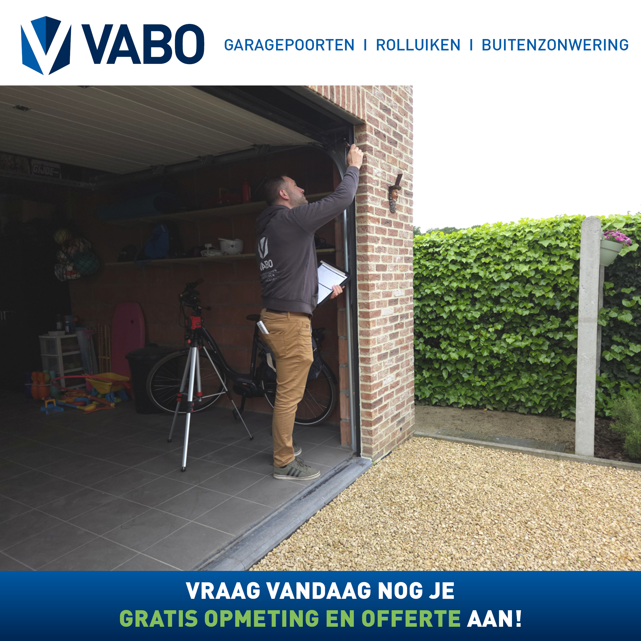 VABO: precisie en vakmanschap van bij de eerste opmeting — VABO blog over garagepoorten